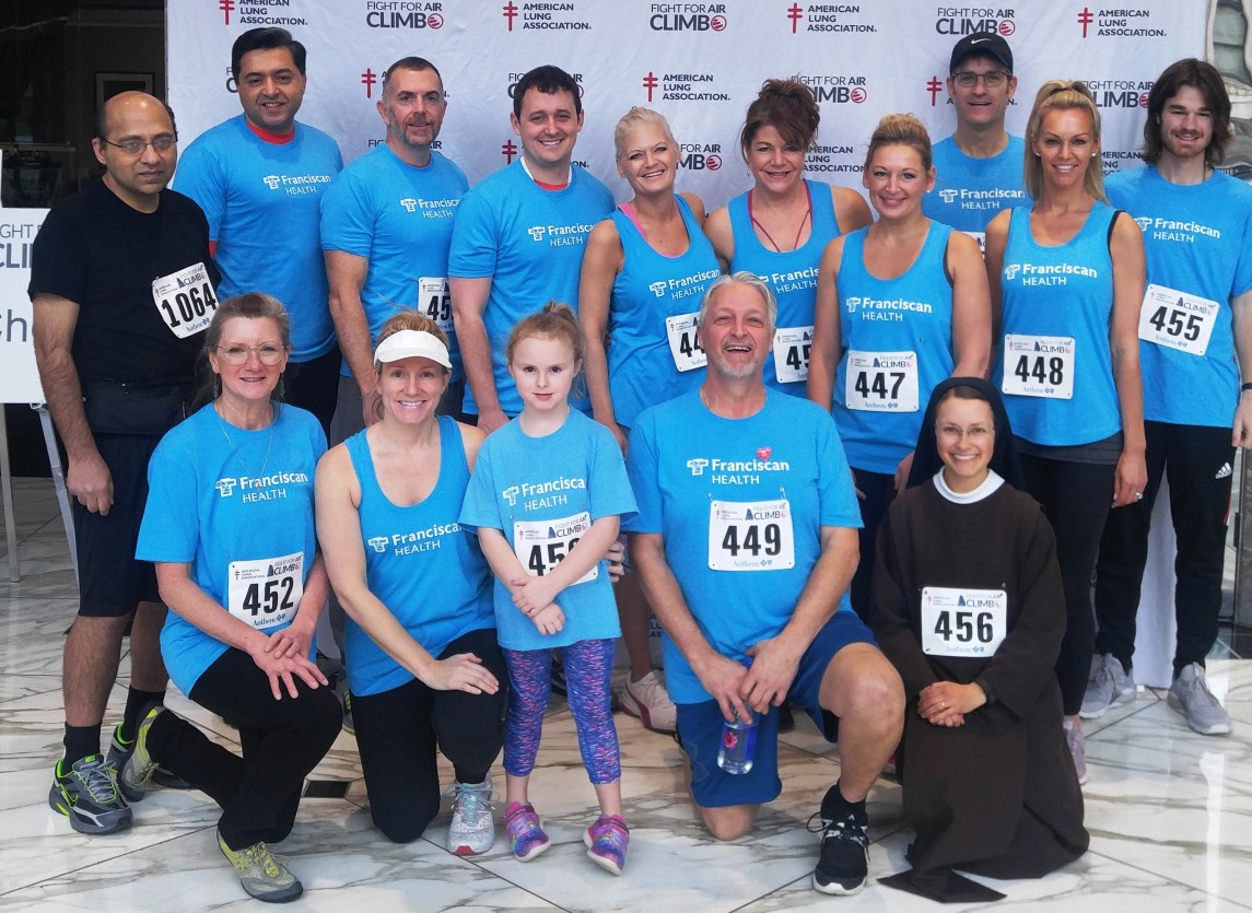 Franciscan Health Indy climbers