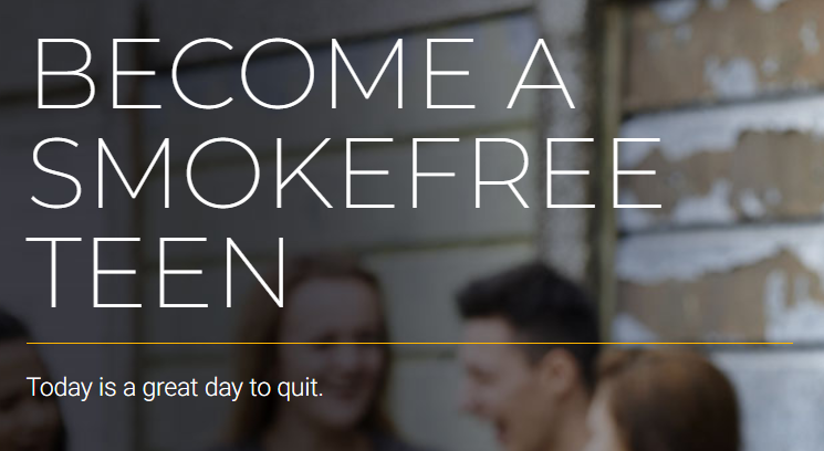 Smoke-free teen