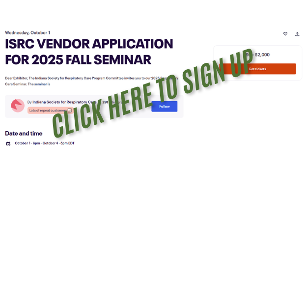 ISRC VENDOR SIGN UP 2025